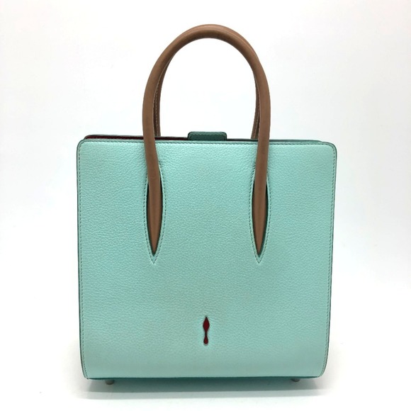 Christian Louboutin Handbags - CHRISTIAN LOUBOUTIN Blue Leather Shoulder Bag